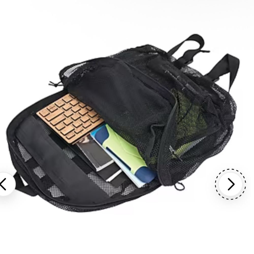 Staples Mesh Backpack - Picture 4 of 6